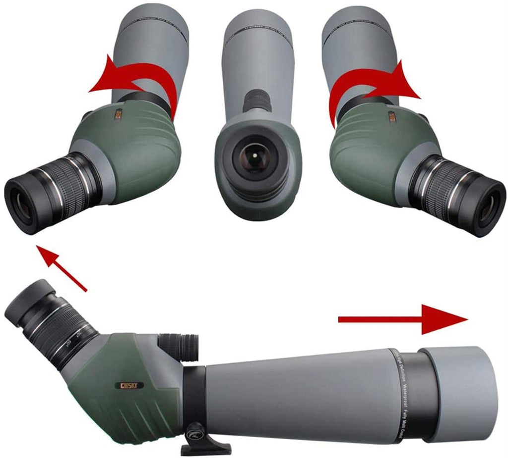 GoSky 20-60x80 Dual Focusing ED Spotting Scope - GoSky Optics