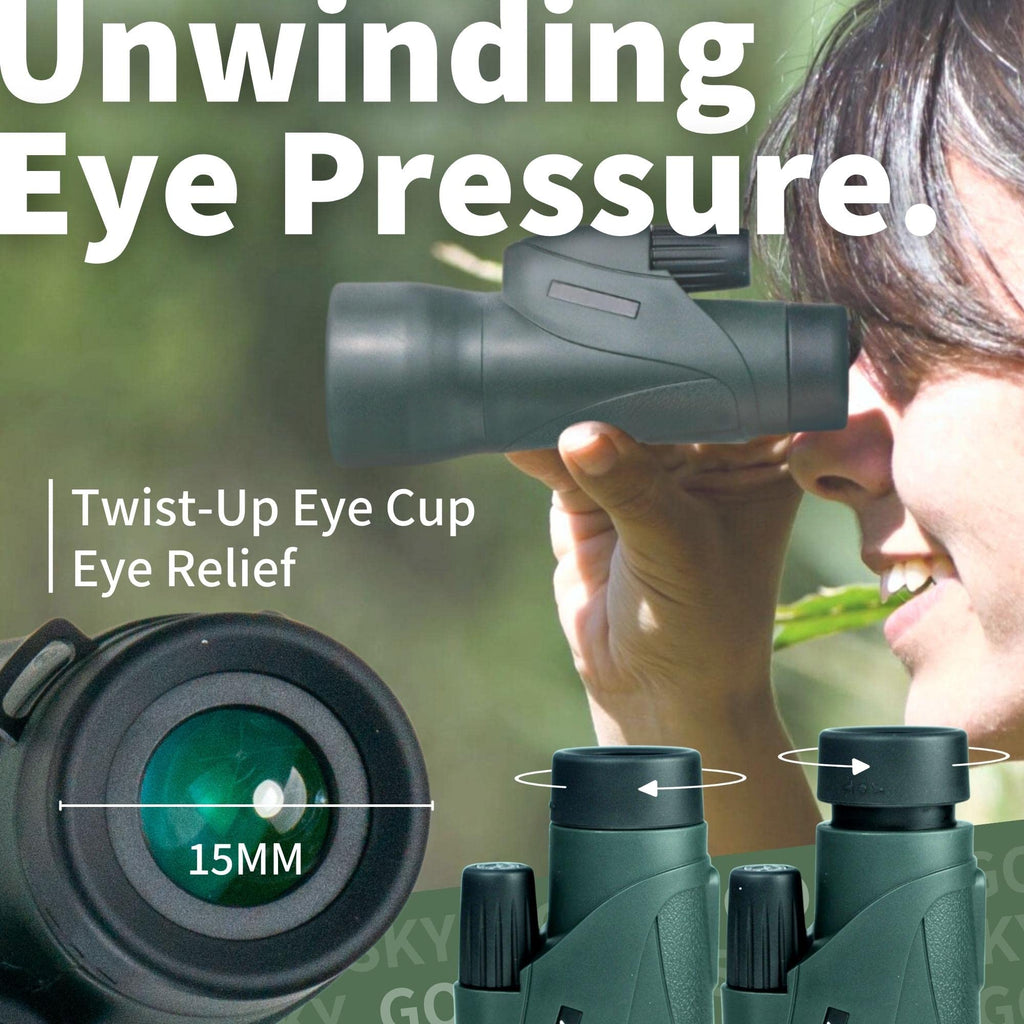 GoSky LandVerse 12x55 HD Monocular - GoSky Optics