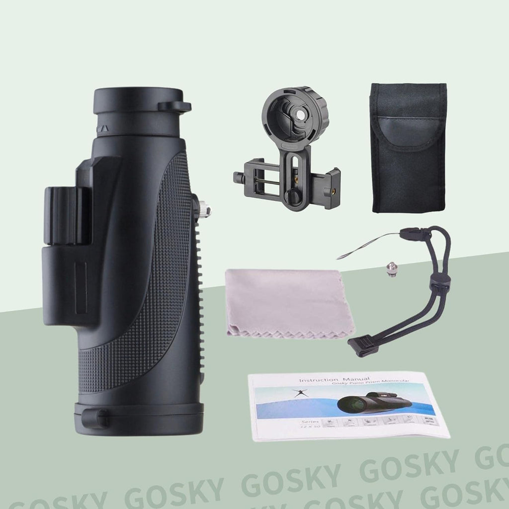 Monocular Telescope Case Fits for Gosky 12x55/ Titan 12X50/ Pankoo 12X –  Comocase